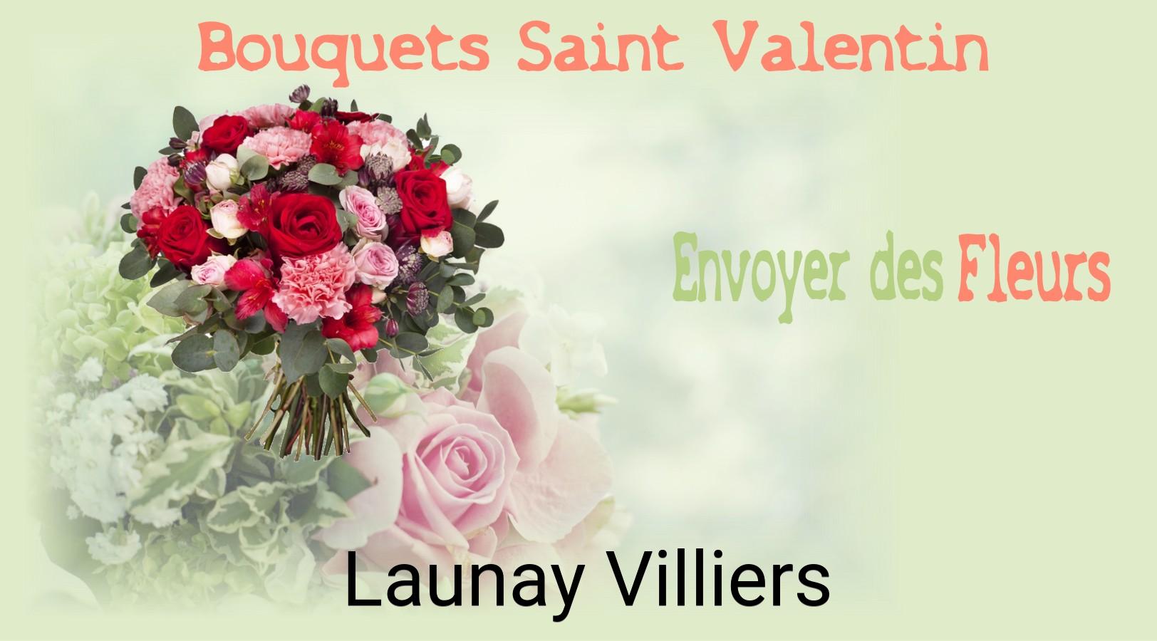 Roses de Saint-Valentin livrées à Launay-Villiers